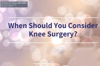 When Should You Consider Knee Surgery?
