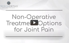 Non-operative Treatment Options for Hip Pain