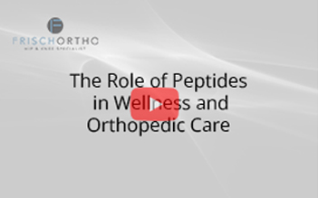The Role of Peptides in Wellness and Orthopedic Care